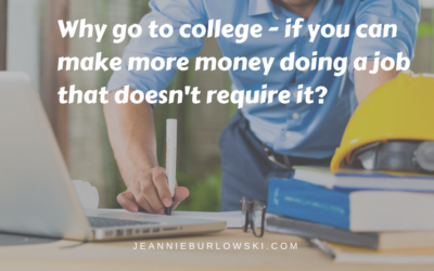 Could Your Kid End Up Wealthier by NOT Going To College?