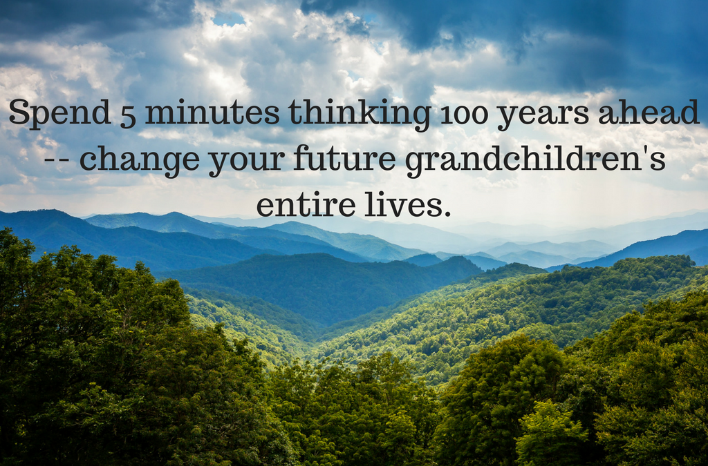 In Just 5 Minutes — Change Your Future Grandchildren’s Lives