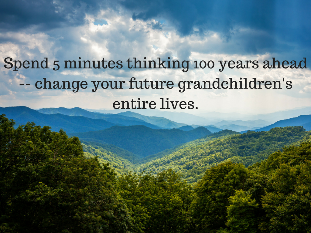 In Just 5 Minutes — Change Your Future Grandchildren’s Lives