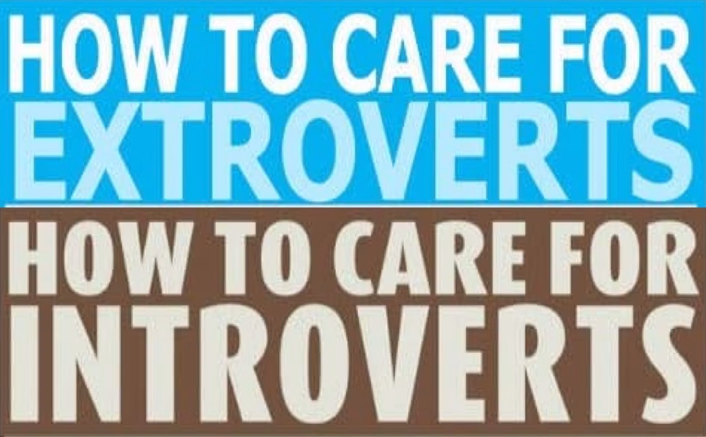 How to Care for Extroverts / How to Care for Introverts