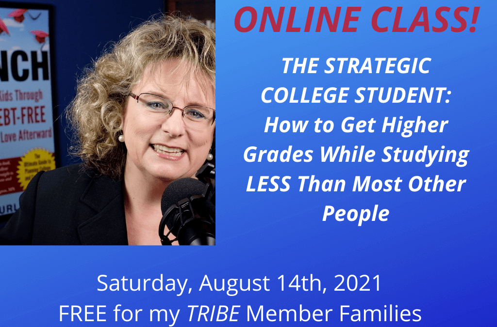 Online Class—College Study Skills—August 14th, 2021