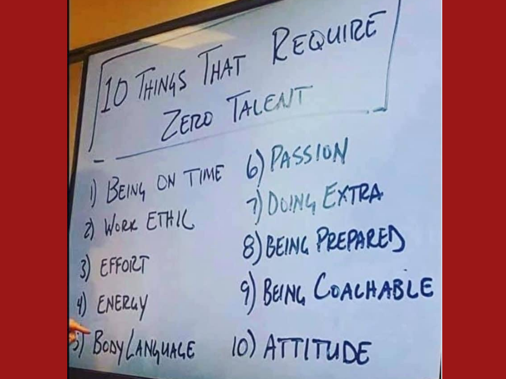 zero talent