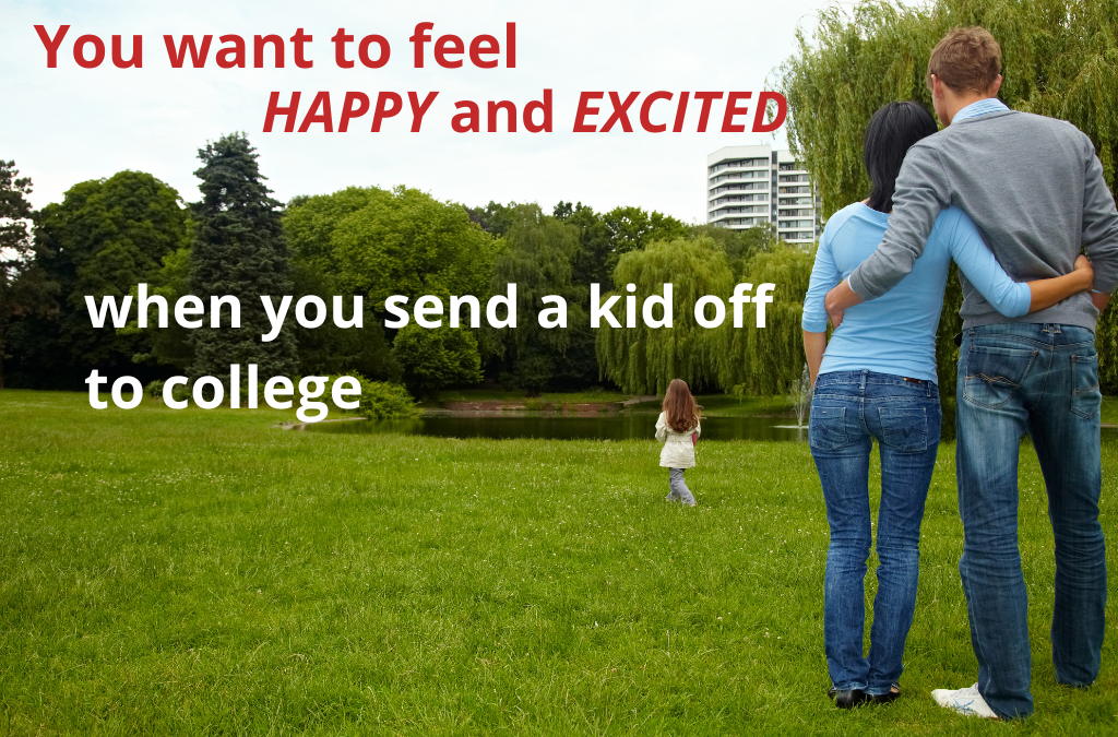 Who Feels Excited and Happy When Their Kid Heads off to College?